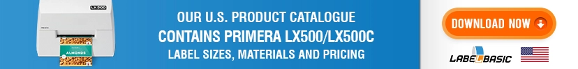 LabelBasic Primera LX500 and LX500c Label Roll Product Catalog