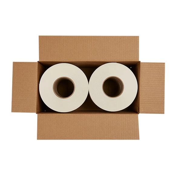 4x2 Thermal Shipping Paper Roll of 1000 Labels Self-adhesive