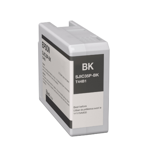 LabelBasic Sells Epson ColorWorks CW-C6000C6500 Black Ink Cartridge SJIC35P