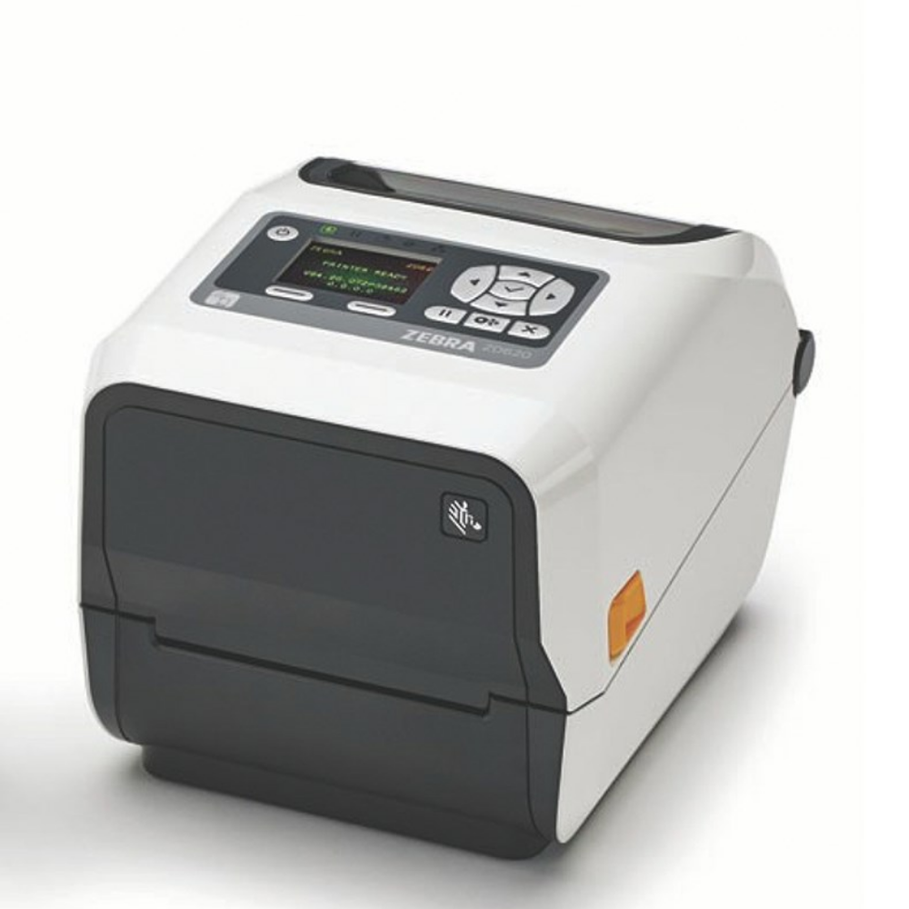 Thermal Transfer Printer ZD620 Healthcare, LCD; Standard EZPL, 300 dpi, US  Cord, USB, USB Host, BTLE, Serial, Ethernet
