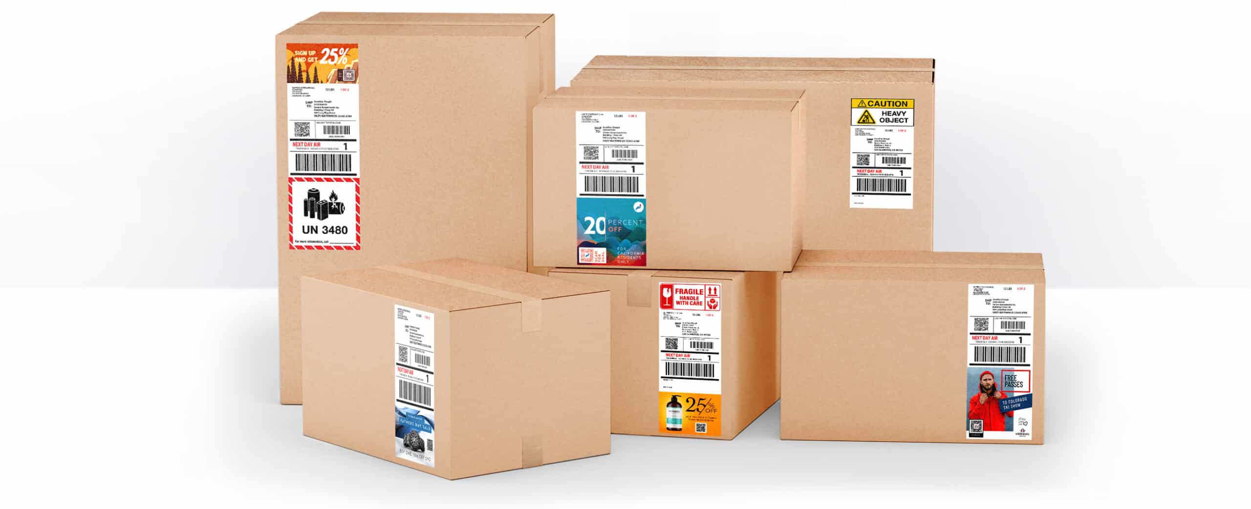 Add color to your shipping labels with Label Boost